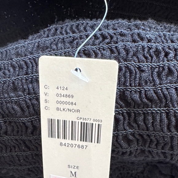 Anthropologie Black Strapless Jumpsuit with Eyelet Detail - Picture 11 of 11